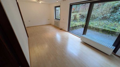 Ruhiges 1-Zimmer-Apartment mit Blick ins Grüne
