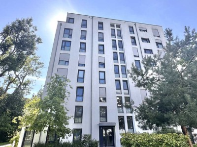 Helle 3-Zi.-Whg. mit Süd-West-Balkon und Blick ins Grüne / Nh. S1