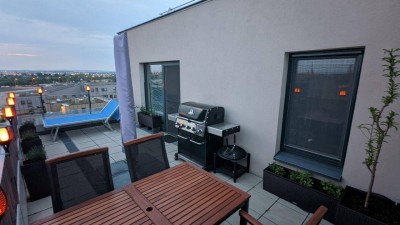 Sozialbau Weitergabe: 2 Zimmer mit großer Dachterrasse