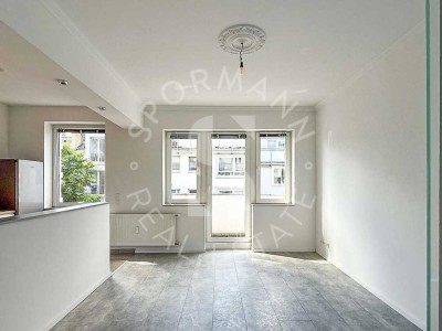 Gemütliche 2-Zimmer-Wohnung mit Einbauküche und Balkon in der Innenstadt