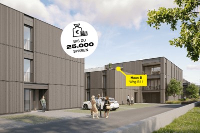 4-Zimmer-Dachgeschosswohnung mit traumhafter Terrasse| B11