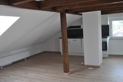 Für 1 Person - ideal für Pendler/Studenten - 1-Zi-DG-Apartment