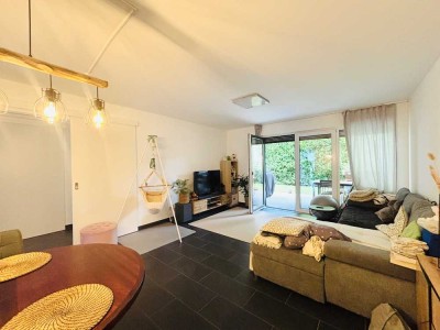 Familienfreundliche 3-Zimmerwohnung mit Einbauküche, Terrasse und Garten!