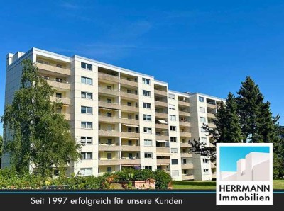 Gut geschnittene 3-Zimmer-Wohnung mit toller Aussicht