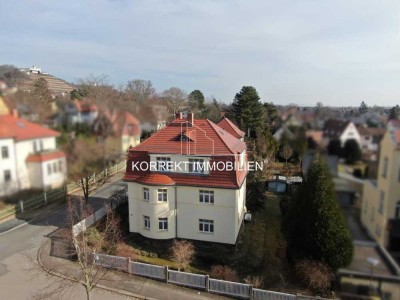 Exklusives Wohnhaus in Radebeul-Niederlößnitz: Ihr neues Zuhause in historischer Umgebung.