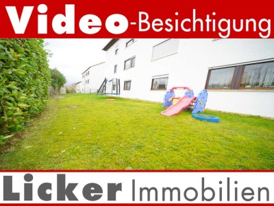 * Gartengeschoss-Whg. mit eigener 130m² Terrassen- und Gartenfläche.