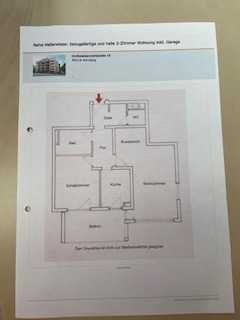 Schön gelegene  2-Zimmer-EG-Wohnung mit Einbauküche in Nürnberg