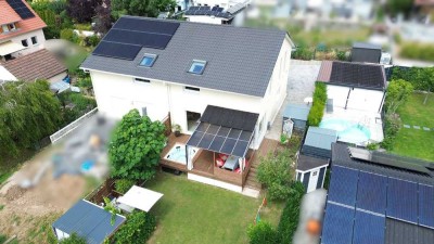 Familientraum mit Stil: DHH von 2021 mit Garten, Terrasse & vielen Highlights