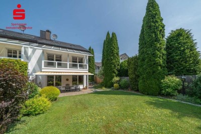 Reiheneckhaus als Familientraum im Münchener Speckgürtel