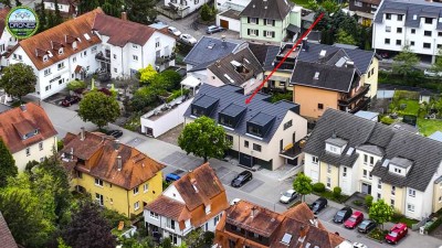 Neubau: 1 KfW 40 Effizienzhaus Reihenmittelhaus im Stadtzentrum