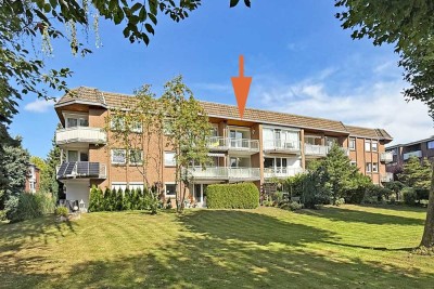 Ruhig. Zentral. Top geschnitten. Helle 2-Zimmer-Wohnung mit gr. Südloggia und TG-Stellplatz