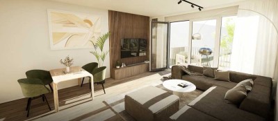 Barrierefreie 2-Zimmer-Wohnung mit Balkon
