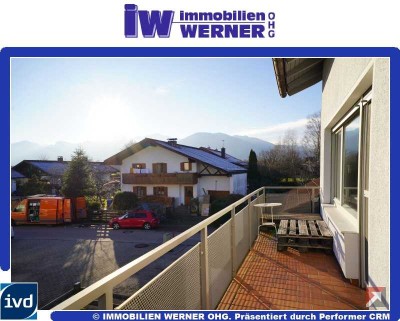 ***2-Zimmer-Wohnung mit Sonnenbalkon, Bergblick u. Stellplatz in Raubling/ Reischenhart***