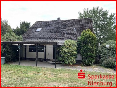 Gemütliches Fertighaus mit Potential am Waldrand
