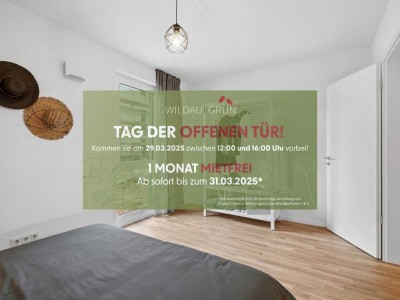 Erstbezug: 3-Zimmer Wohnung im Grünen