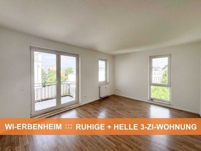 WIESBADEN ERBENHEIM   :::   HELLE + RUHIGE 3-ZI-WOHNUNG