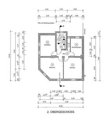 Geschmackvolle 3-Raum-Wohnung in Frankfurt am Main
