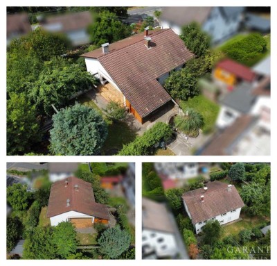 Ruhig und doch zentral: Einfamilienhaus in privilegierter Hanglage mit Gestaltungspotenzial