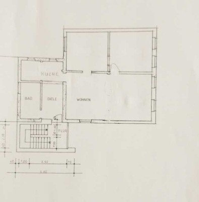 Schöne Wohnung mit drei Zimmern in zentraler ruhiger Lage in Aldekerk