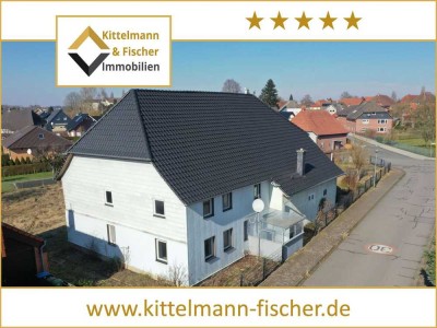 Historisches Niedersachsenhaus zwei Wohneinheiten mit großem Grundstück in Wolfsburg-Heiligendorf