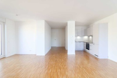Penthousetraum zum Erstbezug - 3-Zi, 2 Bäder, EBK und Dachterrasse im Salt & River Bad Friedrichshal