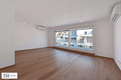 The Temptation: 2-Zimmer Erstbezug mit großer Dachterrasse - Nähe Kutschkermarkt