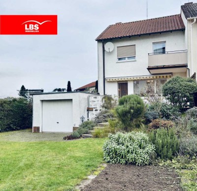 Bischofsheim : BEZUGSFREI ! Gepflegtes, modernisiertes 4-Zi-Reihen-END-haus auf großem Grundstück