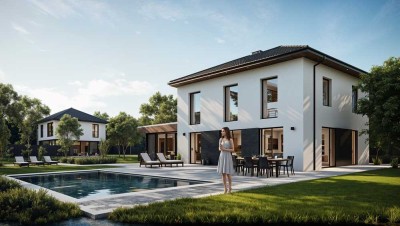 Elegante Stadtvilla mit Keller – nur 4 Gehminuten zur S-Bahn