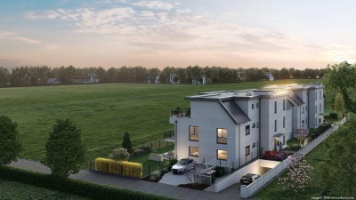 4% Weihnachtsnachlass - Idyllische 2-Zimmer Gartenwohnung mit unverbautem Freiblick, Nähe Mühlwasser und Donauinsel