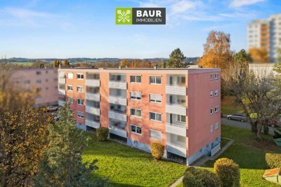 Sofort frei in Weingarten: 2-Zimmerwohnung, optimierbar, sonniger Balkon & Stellplatz