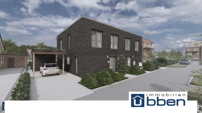 Haus B: Moderne Neubau-Doppelhaushälfte in Aurich!