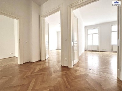 Großzügige 4 Zimmer- Altbau-Wohnung und entzückenden Balkon nähe Rochusmarkt