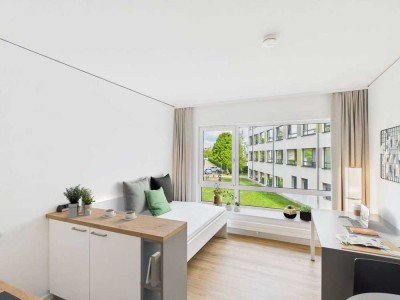 Erstbezug nach Modernisierung: Möbliertes 1-Zimmer-Apartment nahe Campus Riedberg | Bigger Bude