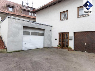GELEGENHEIT: Freist. Einfamilienhaus mit 2 Garagen und Werkstatt, sofort beziehbar