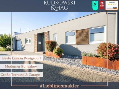 Beste Lage in Königsdorf || Moderner Bungalow || Garage & Terrasse