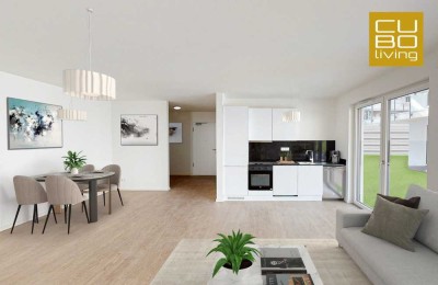 2-Zimmer-Wohnung mit modernem Ambiente inklusive Balkon und Terrasse