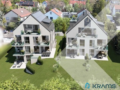 Kapital trifft Komfort - Neubauwohnung mit Garten