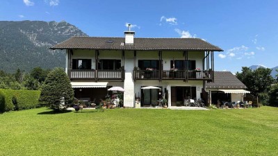 Attraktives Mehrfamilienhaus (5 WEH) – sicher vermietete - Kapitalanlage - Bergblick - großer Garten