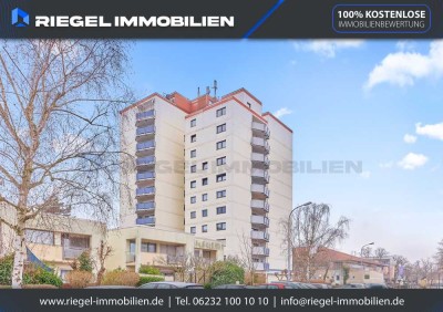 Sie hier? Wir auch! Gepflegte Wohnung mit Fernblick, Tiefgaragen-Stellplatz und Personenaufzug