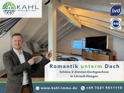 Moderne 2-Zi-Dachgeschosswohnung mit Gemeinschafts-Sauna in ruhiger Lage