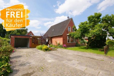 Preisänderung!!! Renovierungsbedürftiges Einfamilienhaus in  Elisabethfehn - ohne Käuferprovision