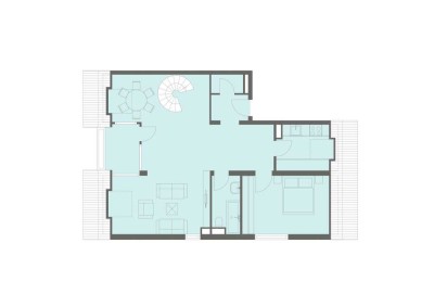 Helle 4,5 Zimmer Maisonette Wohnung