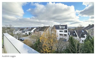 Traum-Ausblick aus Ihrer barrierefreien 3,5-Zimmer-Wohnung mit Balkon in Bochum nahe Ruhr-Uni