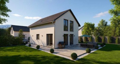 Kompaktes Einfamilienhaus mit smartem Design – perfekt für modernes Familienleben
