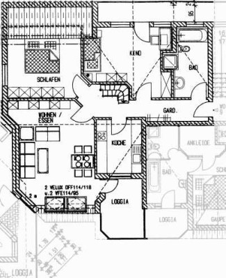 Stilvolle, gepflegte 4-Raum-Maisonette-Wohnung mit gehobener Innenausstattung in Karlstein