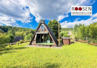 76857 Gossersweiler-Stein - Idyllisches Wochenendhaus sonnigem Grundstück in traumhafter Naturlage