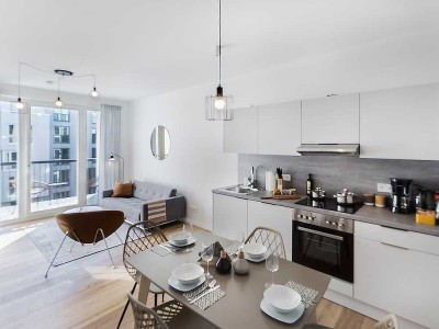 Mietrabatt - Möblierte luxuriöse 2 Zimmer-Wohnung in Prenzlauerberg mit Balkon