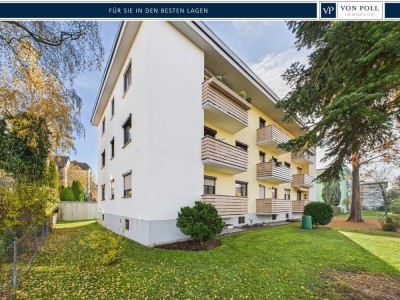 Gut geschnittene 3,5-Zimmer-Wohnung mit Balkon und Gartenbenutzung in der Bayerwaldsiedlung