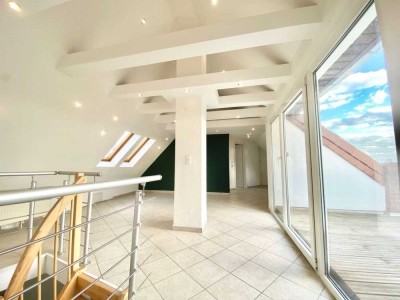 Einmalige Maisonette-Wohnung mit traumhafter Aussicht, zentral in Hannover-Nord