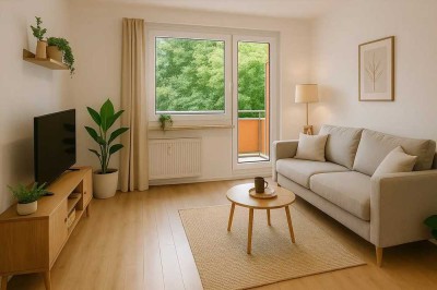 Single-Traum: Frisch saniert, Einbauküche & Süd-West-Balkon!